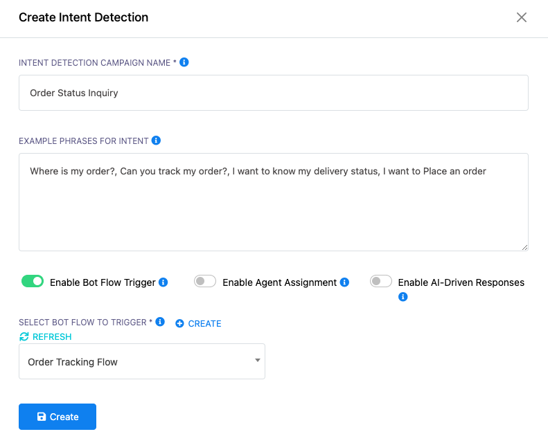 Bot Flow Configuration