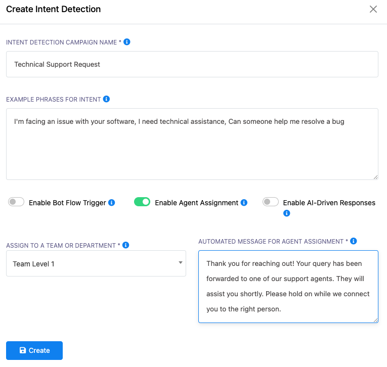 Agent Assignment